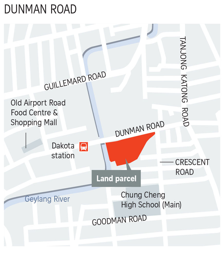 Dunman Residences Map