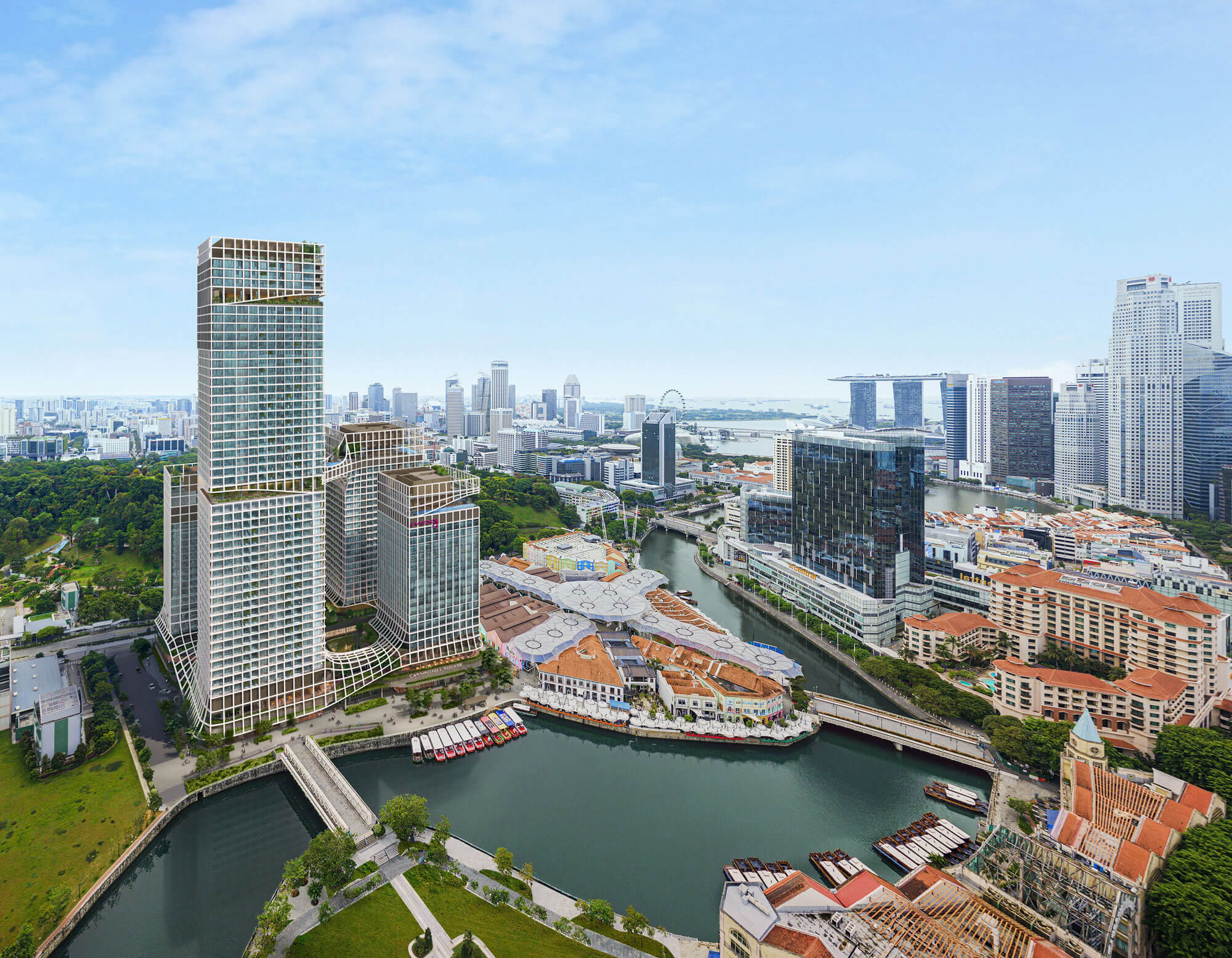 new condo projects Canninghill Piers's with Day view