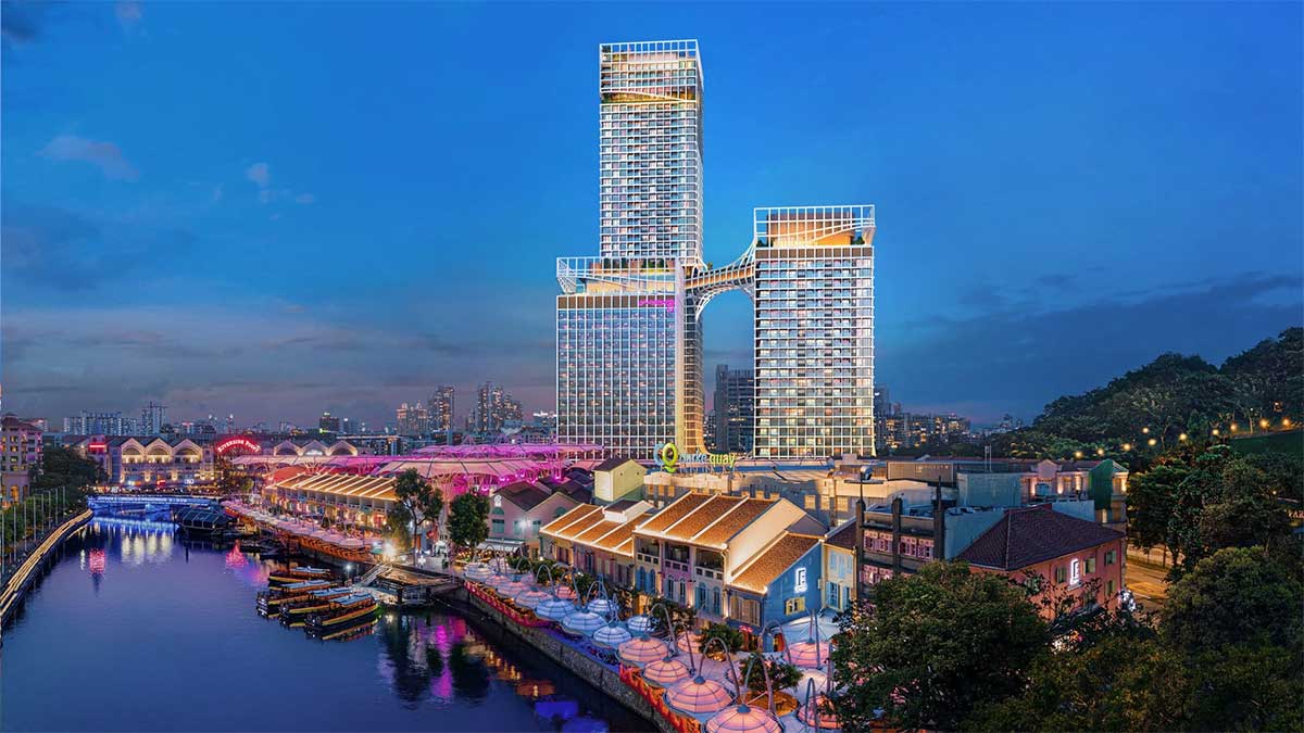 new condo projects Canninghill Piers's with Night view