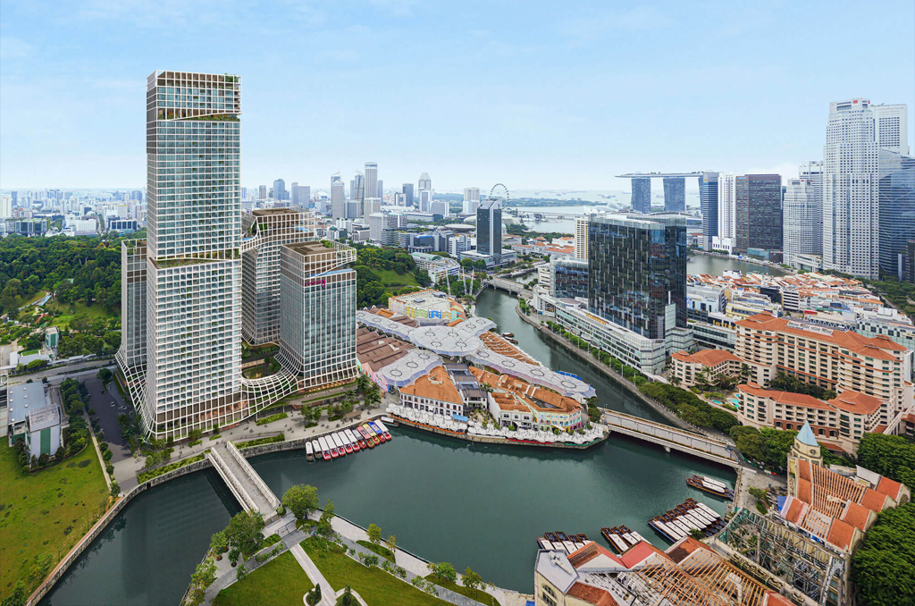CanningHill Piers - a new launch project coming with 696 residential units, 477 hotel rooms and 192 serviced apartments.