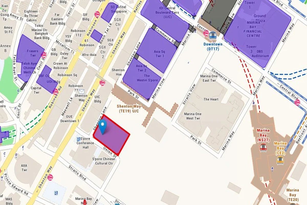 Marina View GLS site - one of the upcoming new condo projects.