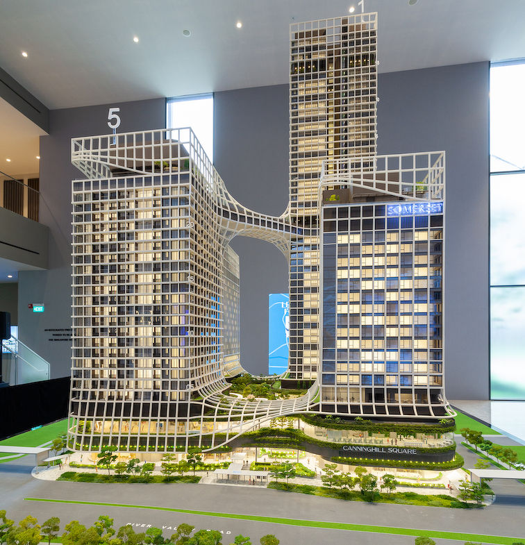 CanningHill Piers - new launch condo by Capitaland and CDL raises revenue 77% worth over $1.18 billion