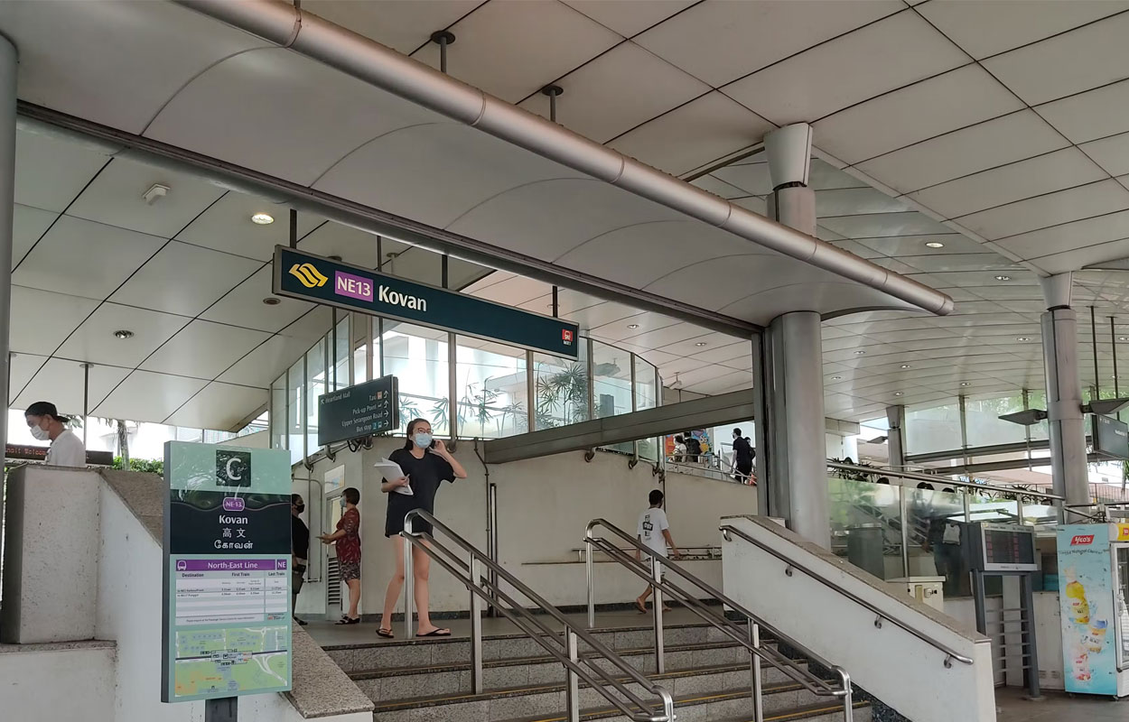 New condo projects: From Kovan Jewel, you just only 6 min walk to Kovan MRT station