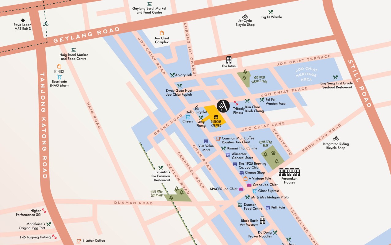 New launch condo: Discover the convenient connection of Atlassia right away along Joo Chiat Place