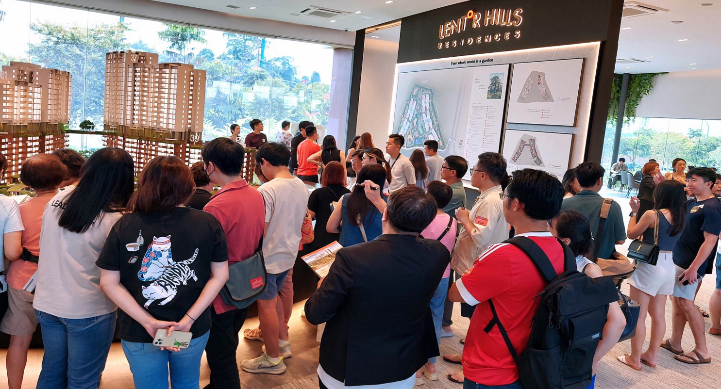 New Launch Condo - Lentor Hills Residences is on sale for 50% on launch weekend with an average price of $2,080 psf
