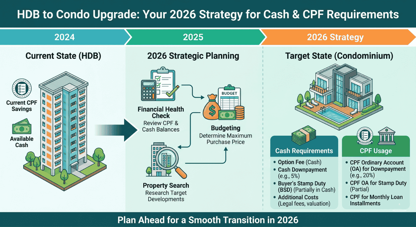 Upgrading from HDB to Condo in 2026: The Strategic Roadmap