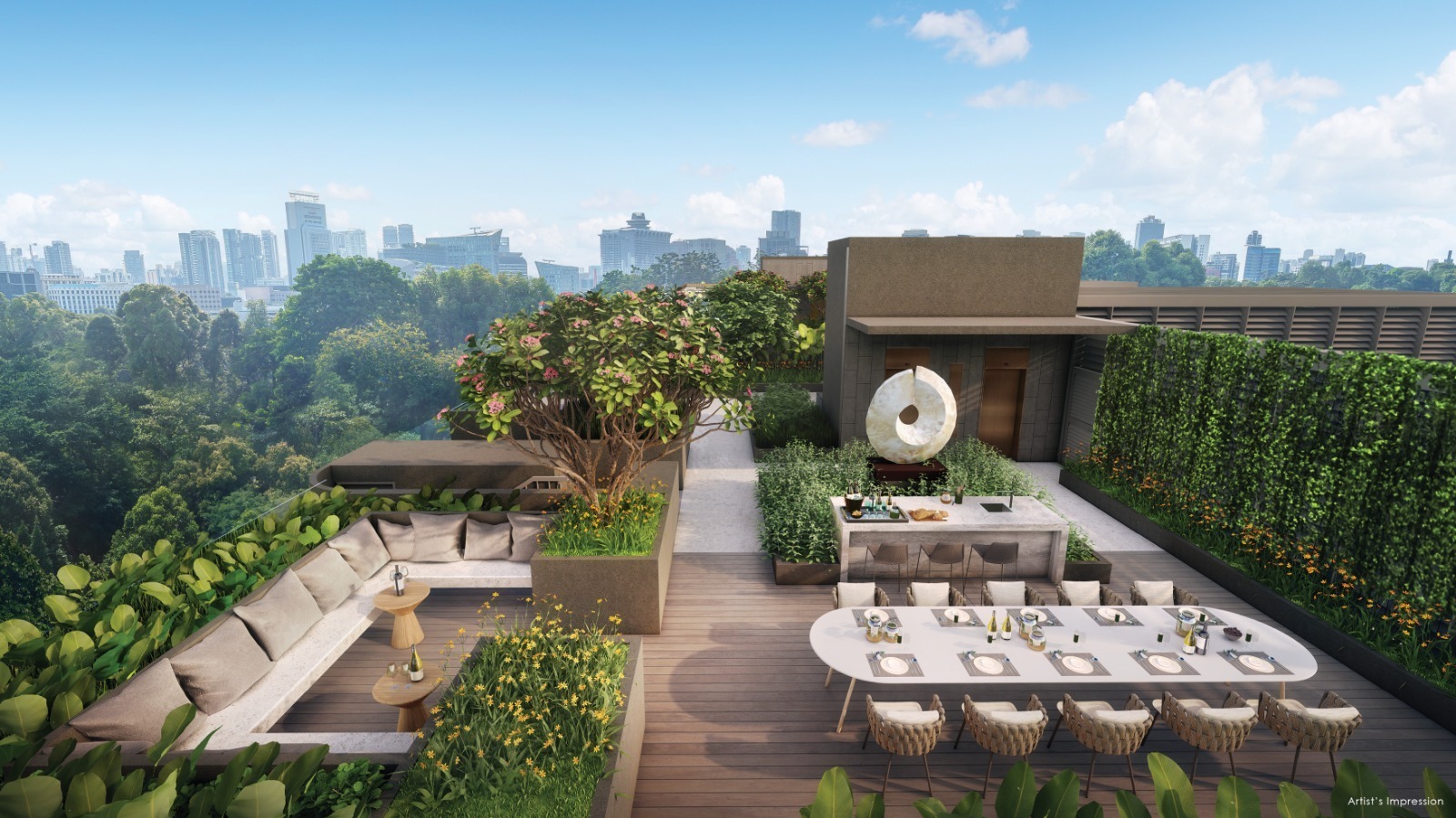 Orchard Sophia Residences with green landscape