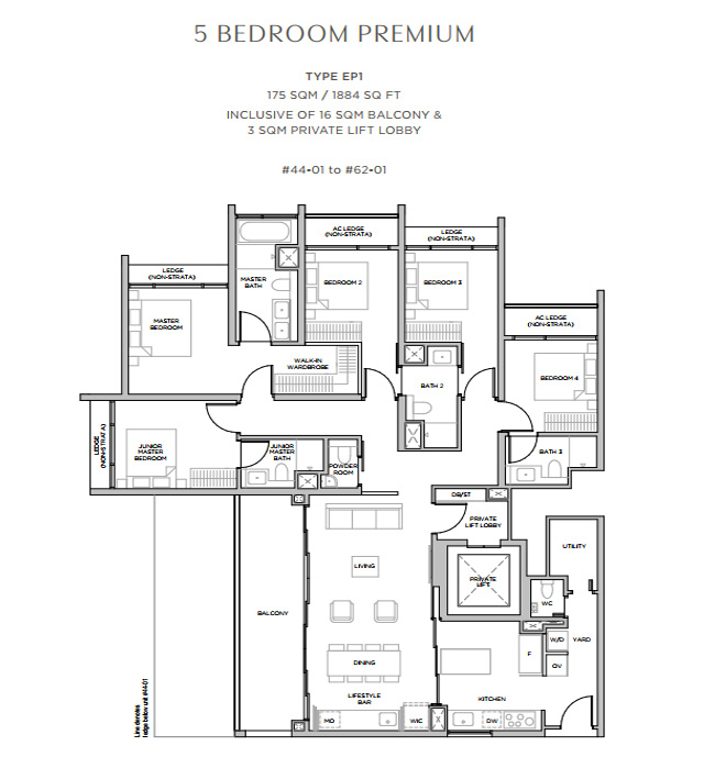 Promenade Peak Surroundings Map