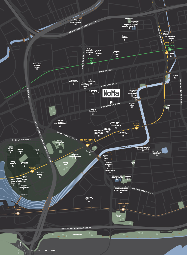 NOMA location map