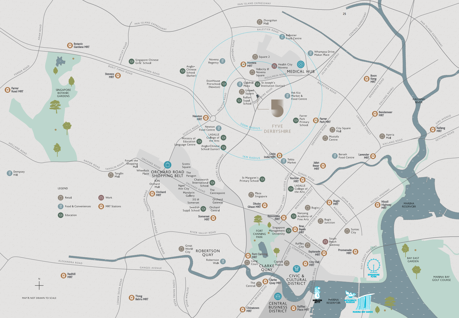 Fyve Derbyshire location map