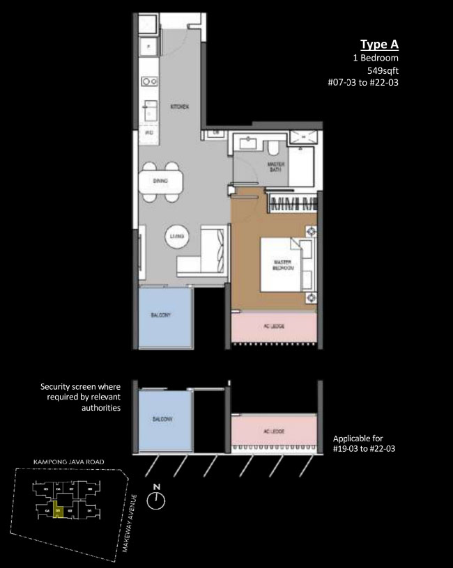 The Atelier Condo Floor Plans and units mix