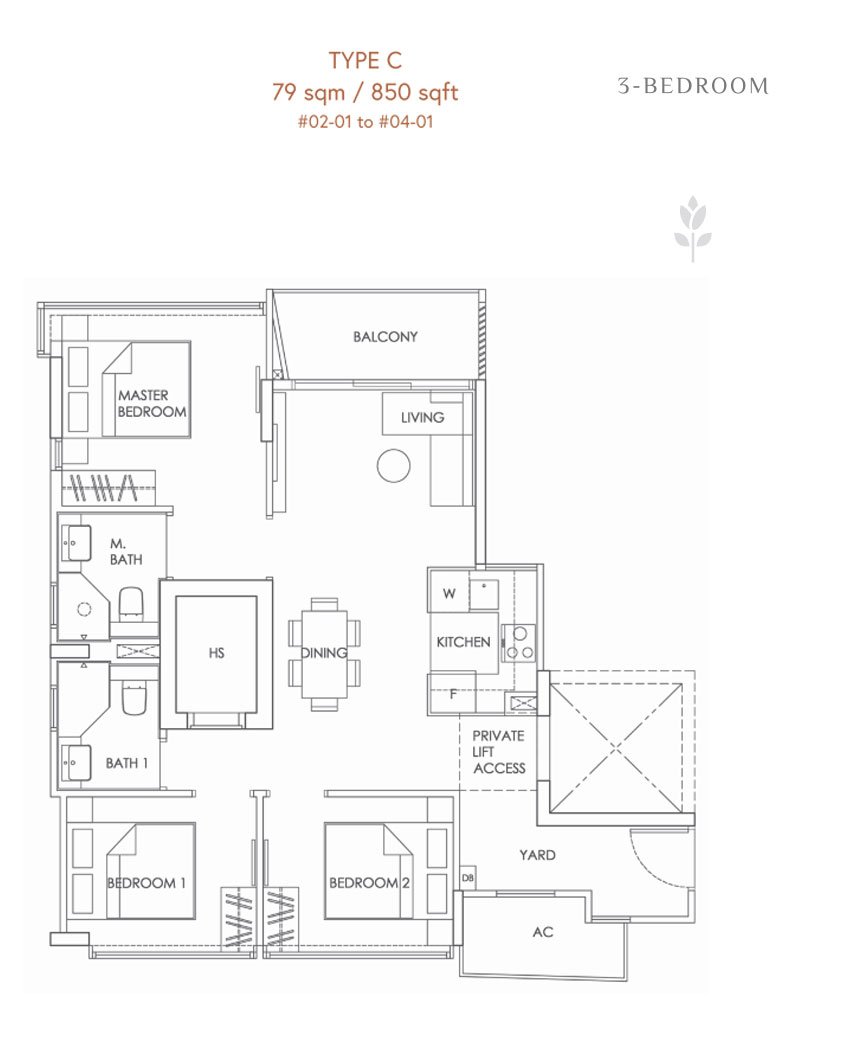 Mooi Residences Floor Plans