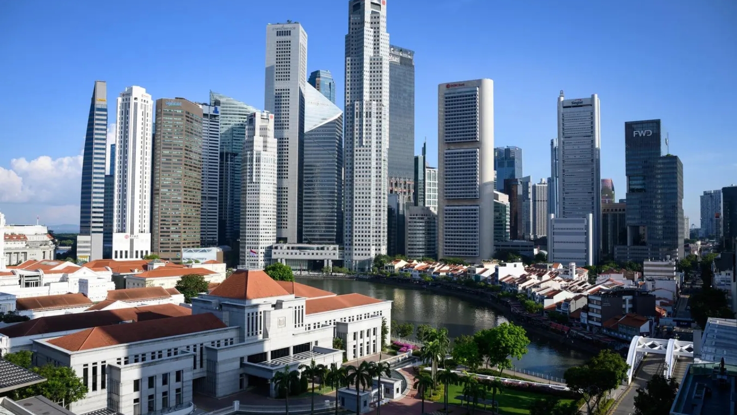 Raffles Place - the Heart of Singapore's Financial District
