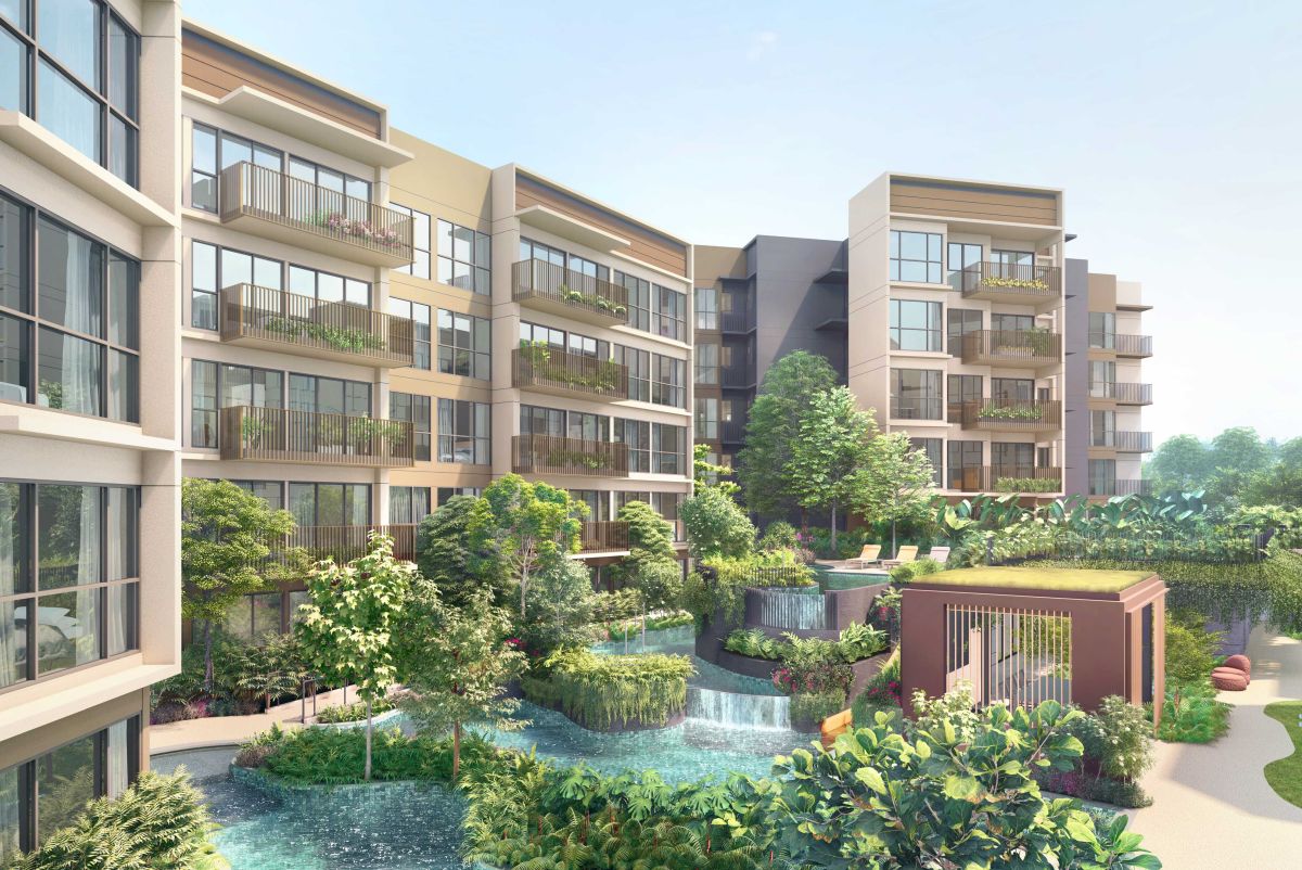 The Watergardens has sold 60% of the existing units which means about 268 units sold