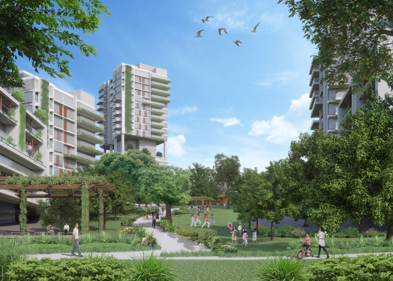 New launch condo projects: Lentor Modern Is Surrounded By Majestic Nature