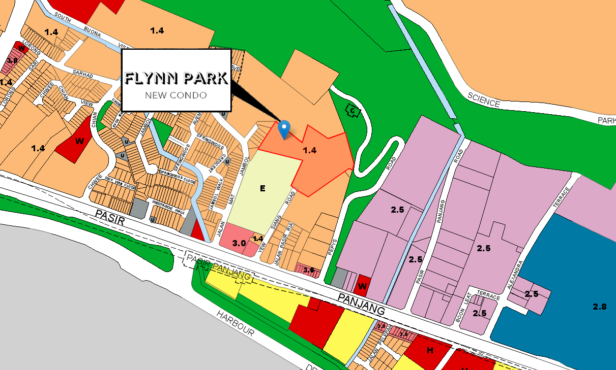 Flynn Park New Condo location map