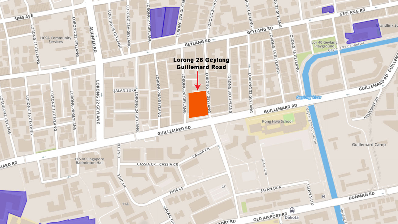 In Guillemard Area, 5 terrace houses are purchase by Macly Group