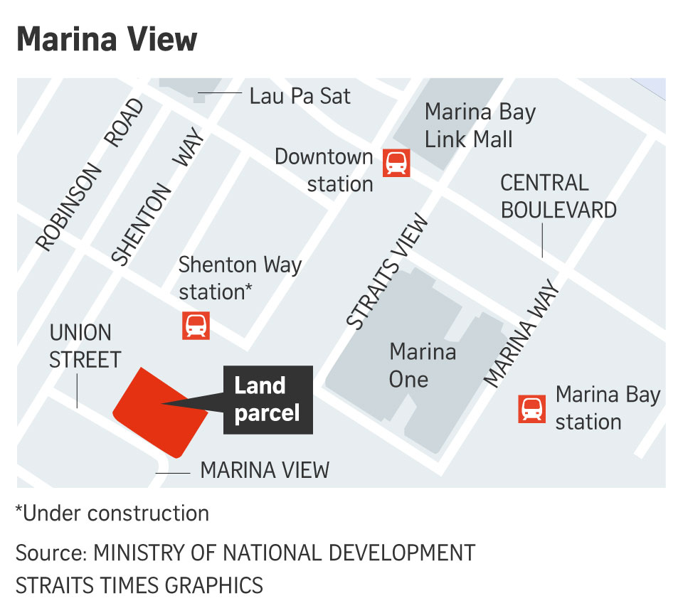 Marina View Residences 's map