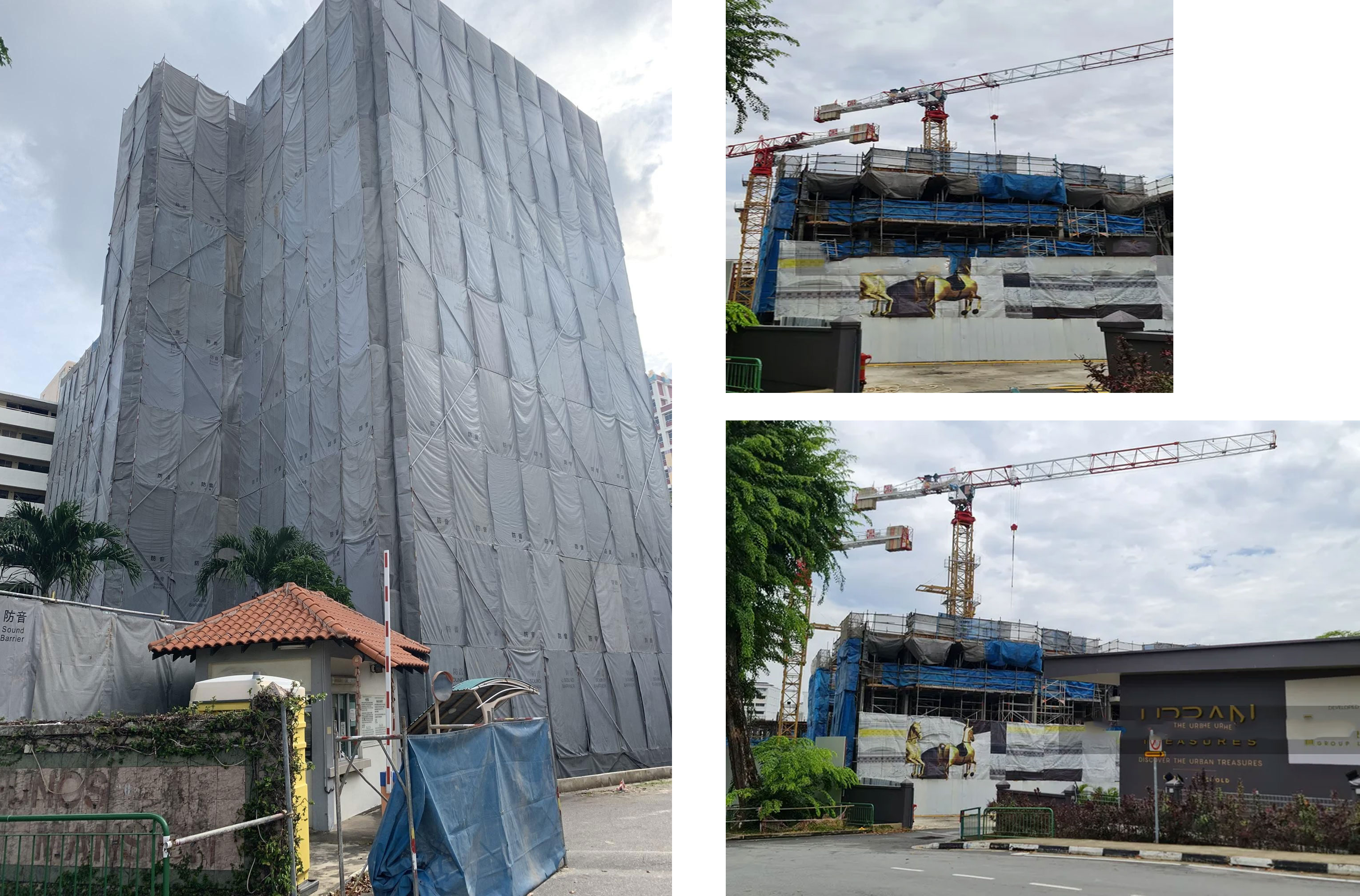 Urban Treasures is still under construction, expected to be completed by the end of this year (Dec 2021)