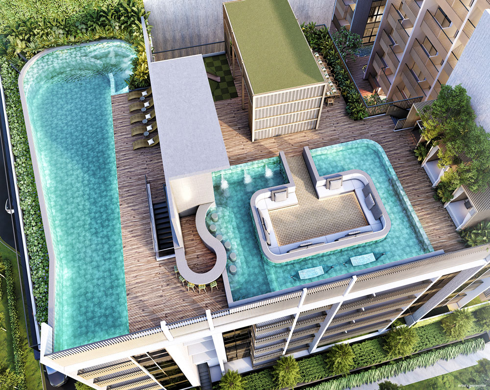 Mori Condo with Rooftop swimming pool